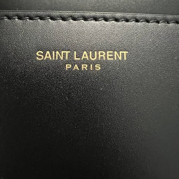 SAINT LAURENT Calfskin Monogram Small Dylan Shoulder Bag in Black - Picture 8 of 11